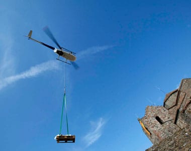 Carga externa en helicóptero