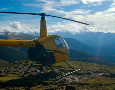curso vuelo montaña helicoptero